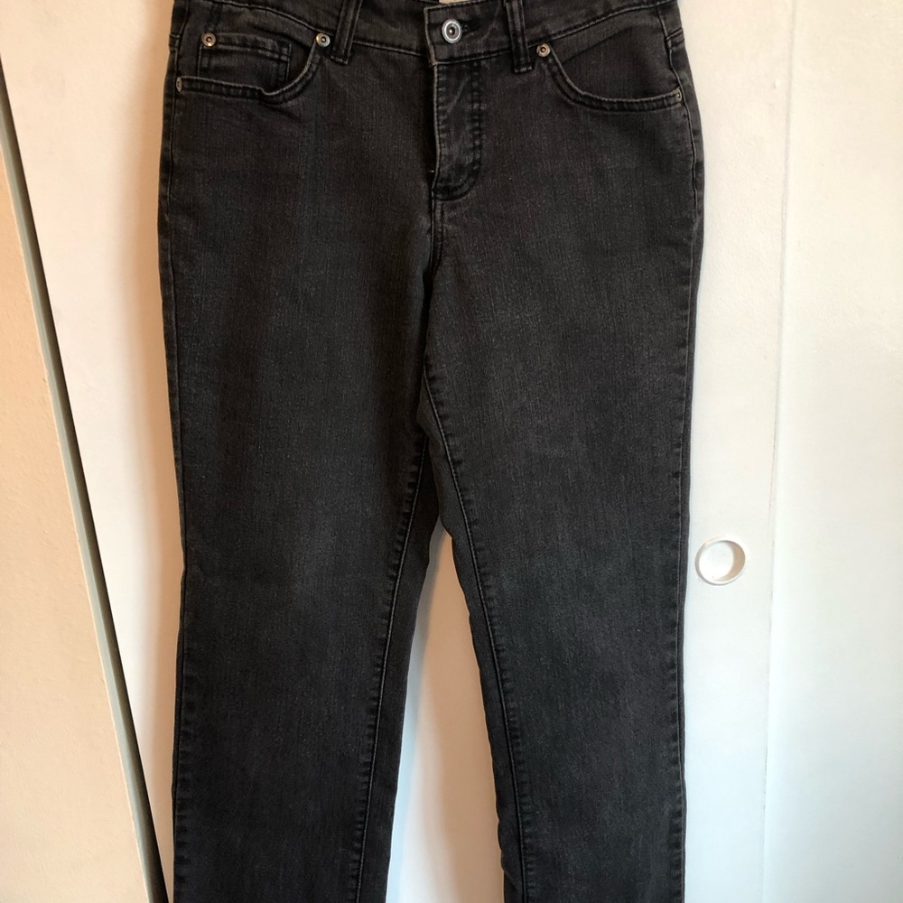Women’s Soft Black Denim Jeans Sz 4 Sonoma